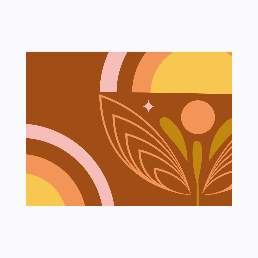 סט ראנר ופלייסמטים ויניל רטרו - ישר מהבוידעם