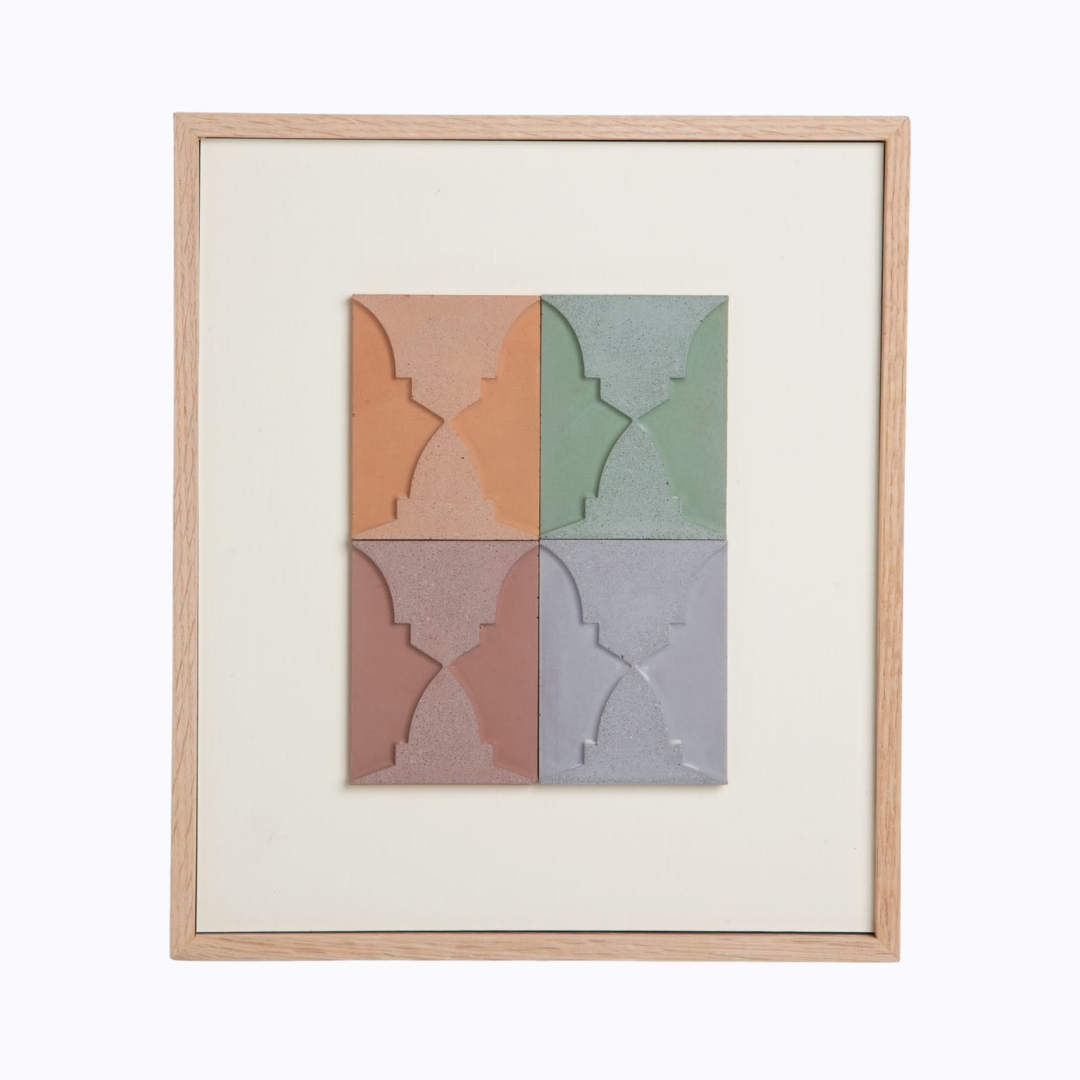 תבליט אריחי בטון - דגם חסן השני