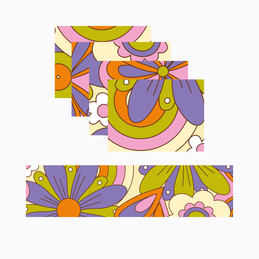 סט ראנר ופלייסמטים - פריחת הפיקה