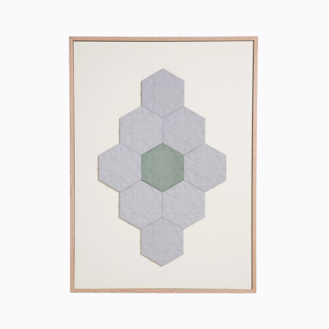 תבליט אריחי בטון - דגם פאס