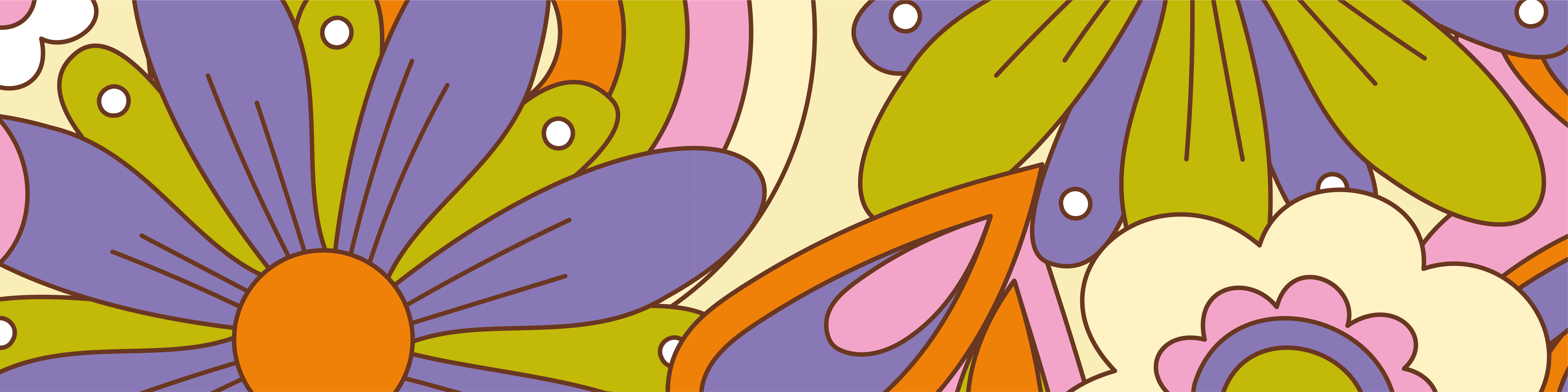 סט ראנר ופלייסמטים - פריחת הפיקה