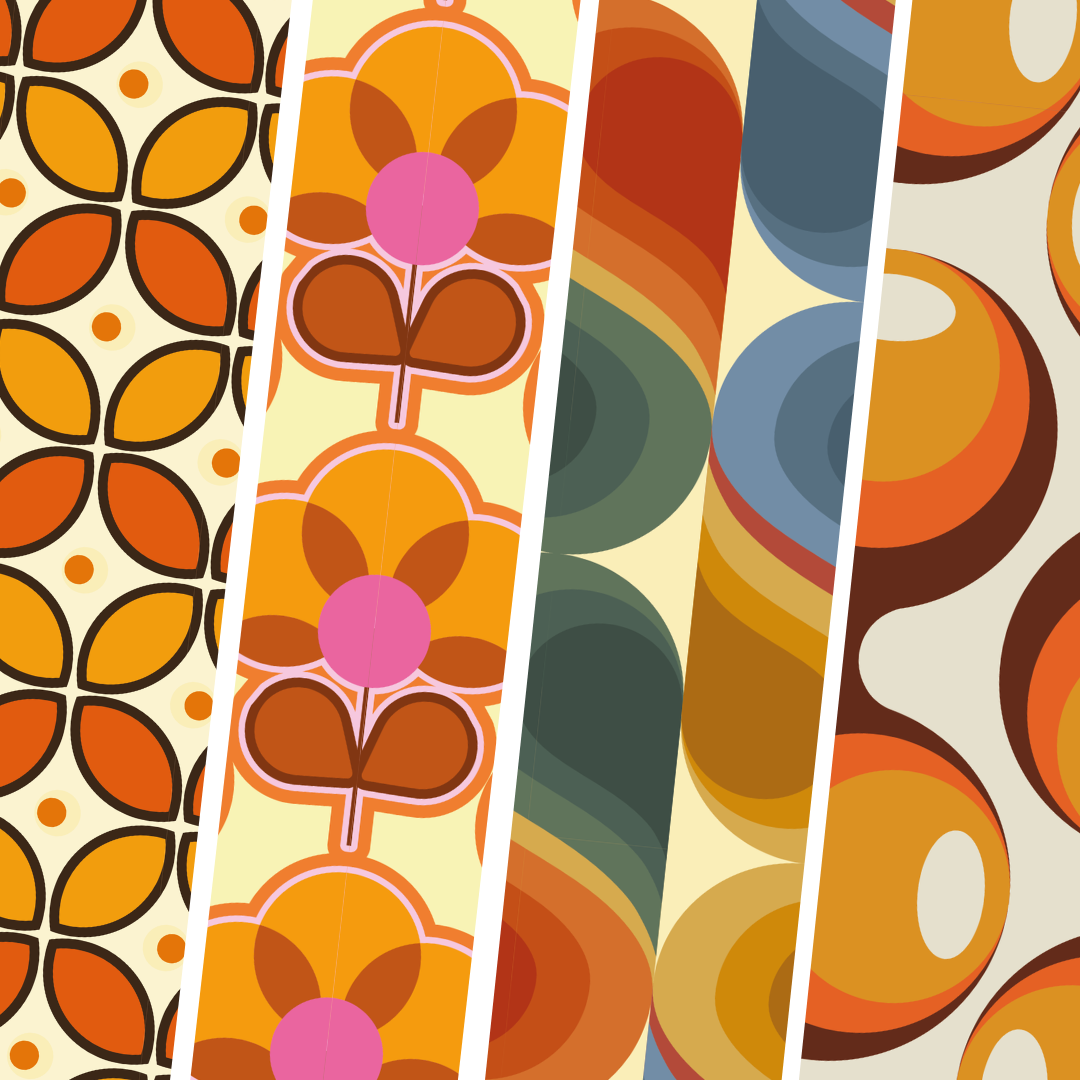 שטיח ויניל בהתאמה אישית - סדרת רטרו