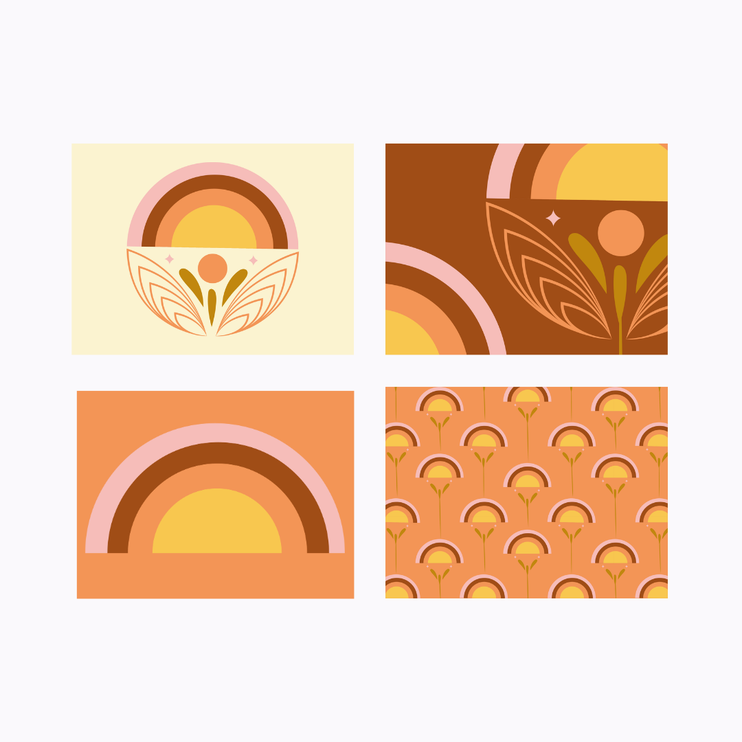 סט ראנר ופלייסמטים ויניל רטרו - ישר מהבוידעם