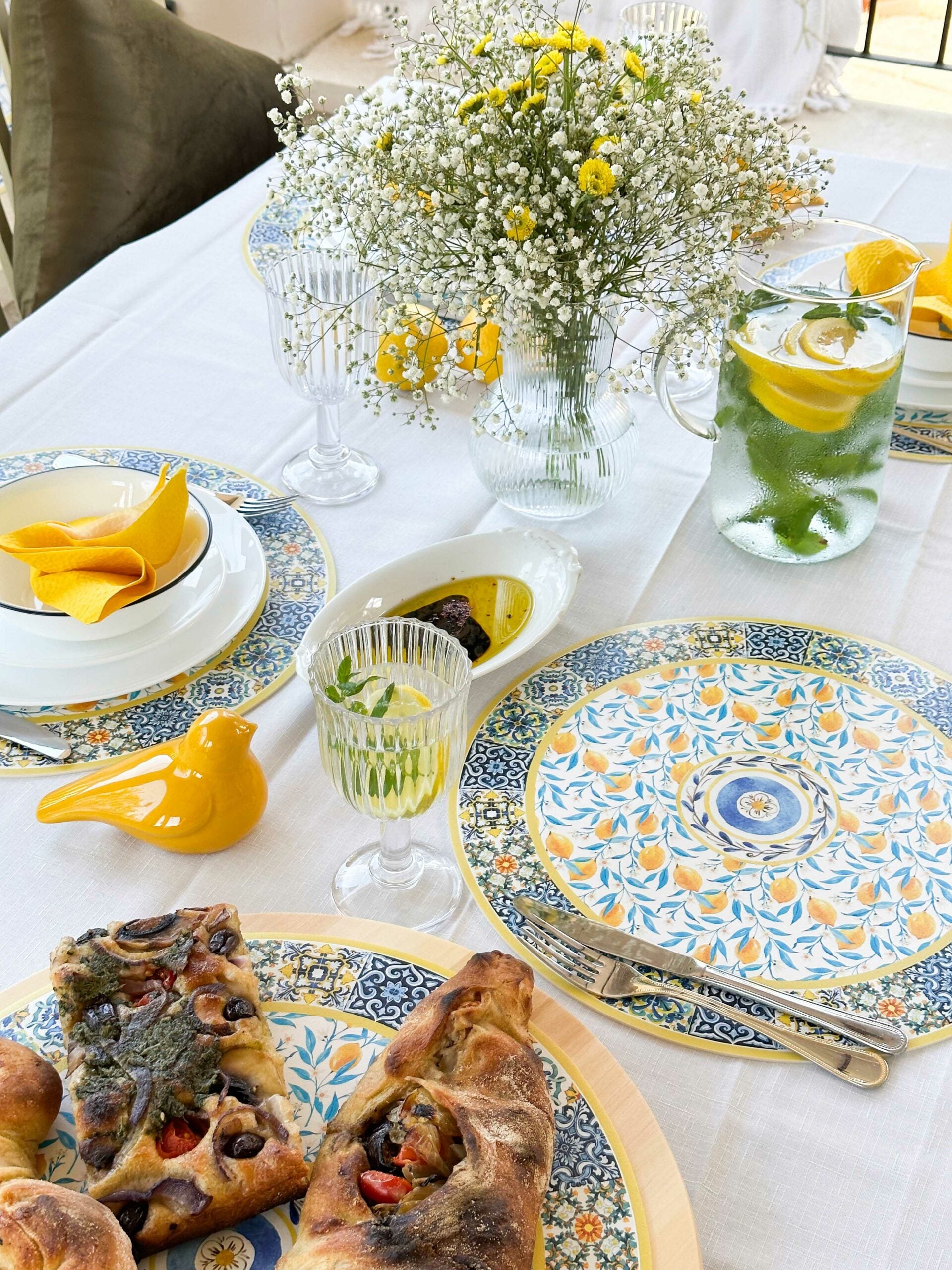 פלייסמט ויניל - עגול Sicily