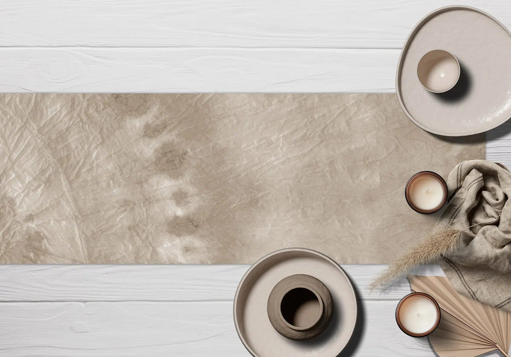 ראנר ויניל - דגם Natural Tie Dye