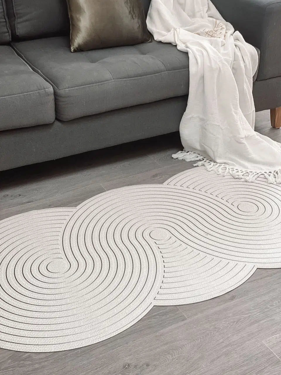 שטיח ויניל - דגם Zen gray