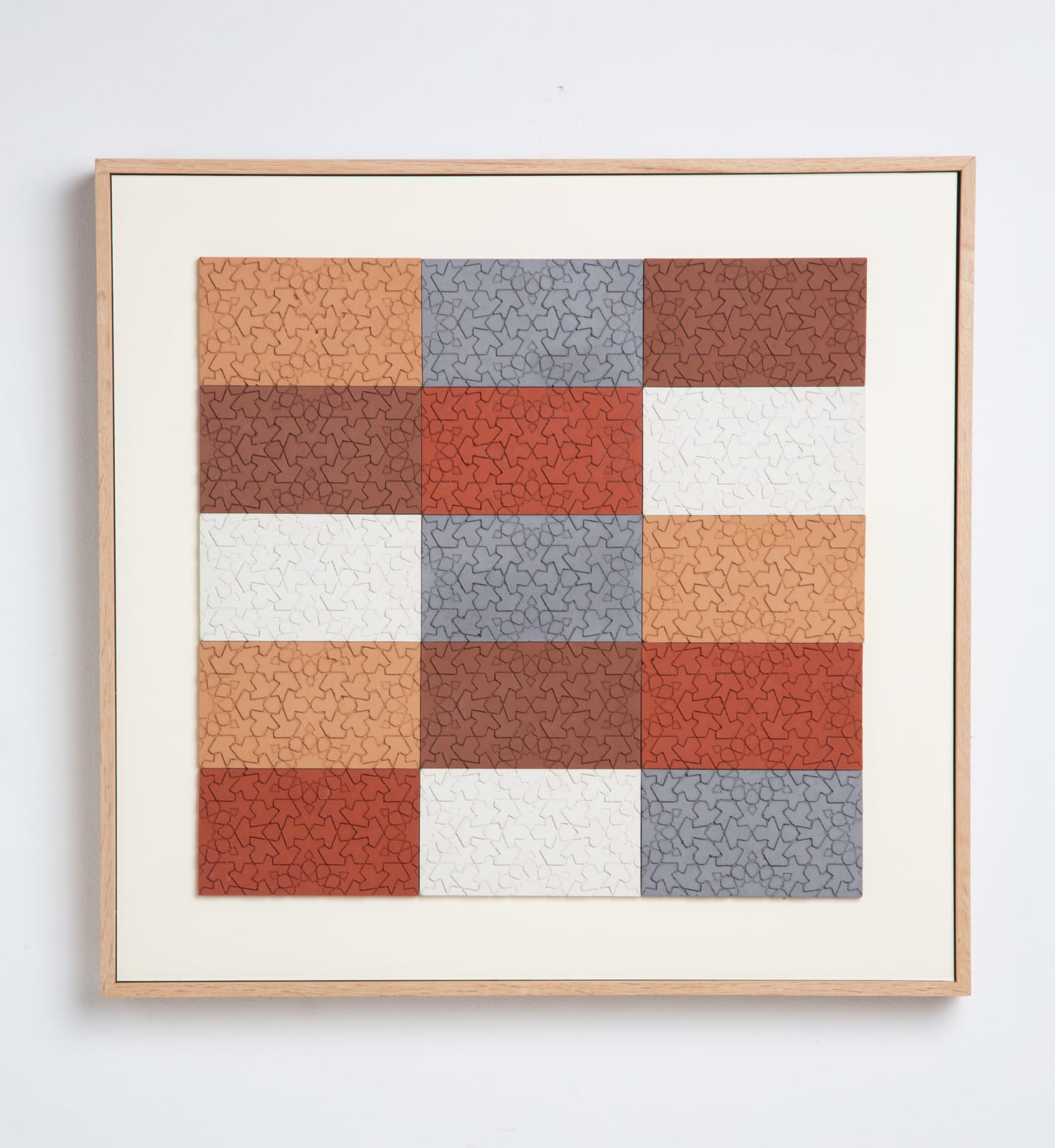 תבליט אריחי בטון - דגם דמשק