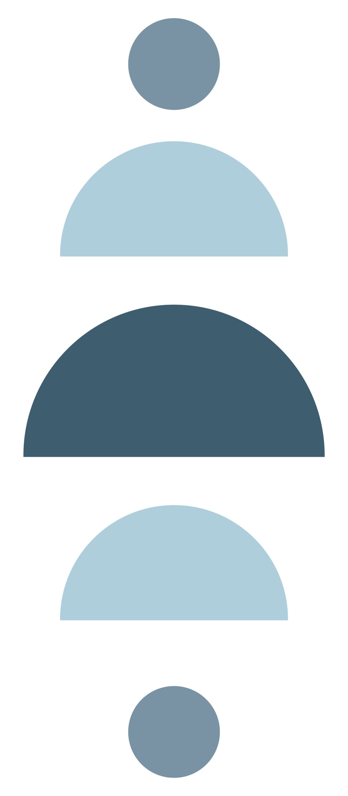 סט 5 מדבקות טפט צורני - מגוון צבעים - דגם בלאנס