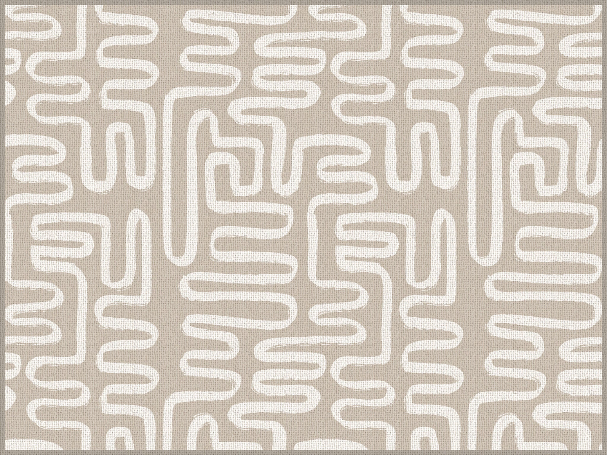 שטיח ויניל - דגם Boho Abstract