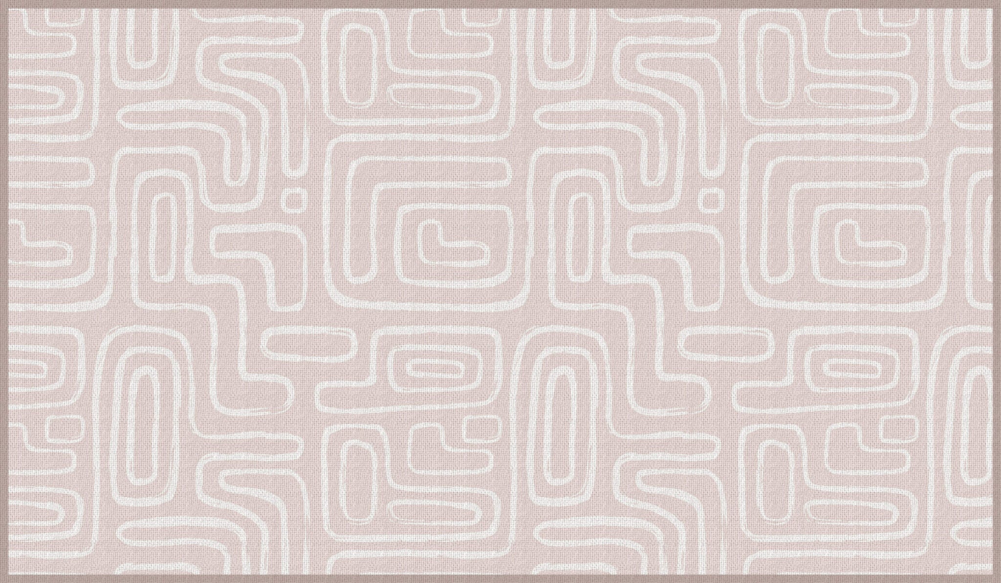 שטיח ויניל - דגם Boho Blush Lines