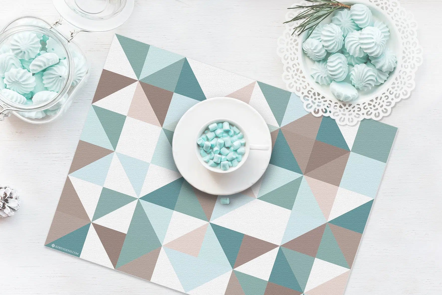 פלייסמט ויניל - דגם Calm Sea