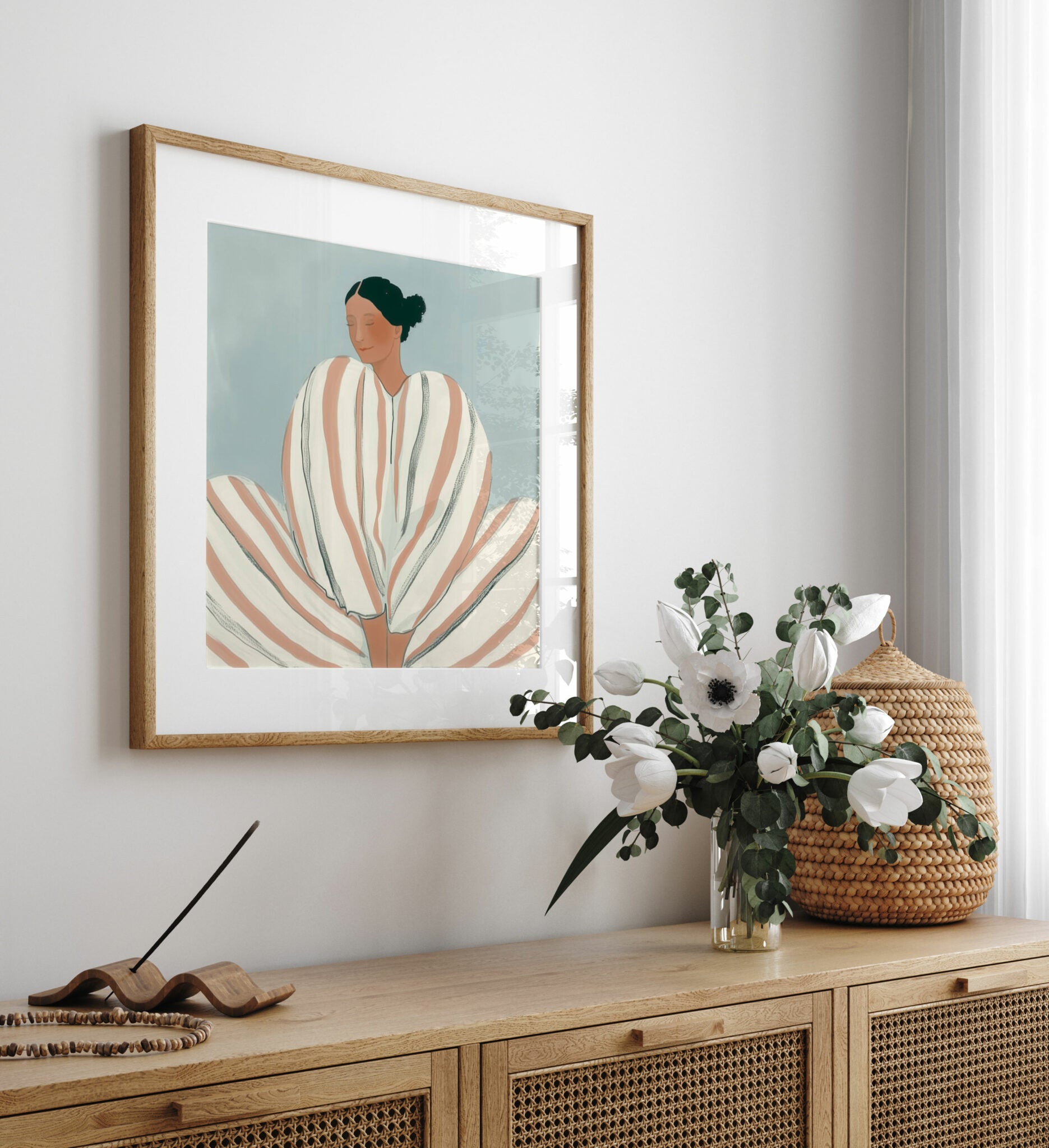 פוסטר - Curve woman 03