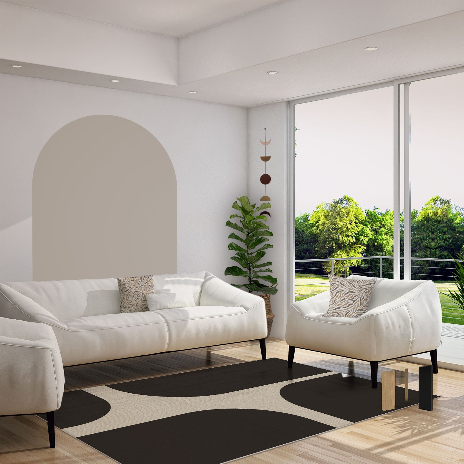 שטיח ויניל - דגם Desert Dark