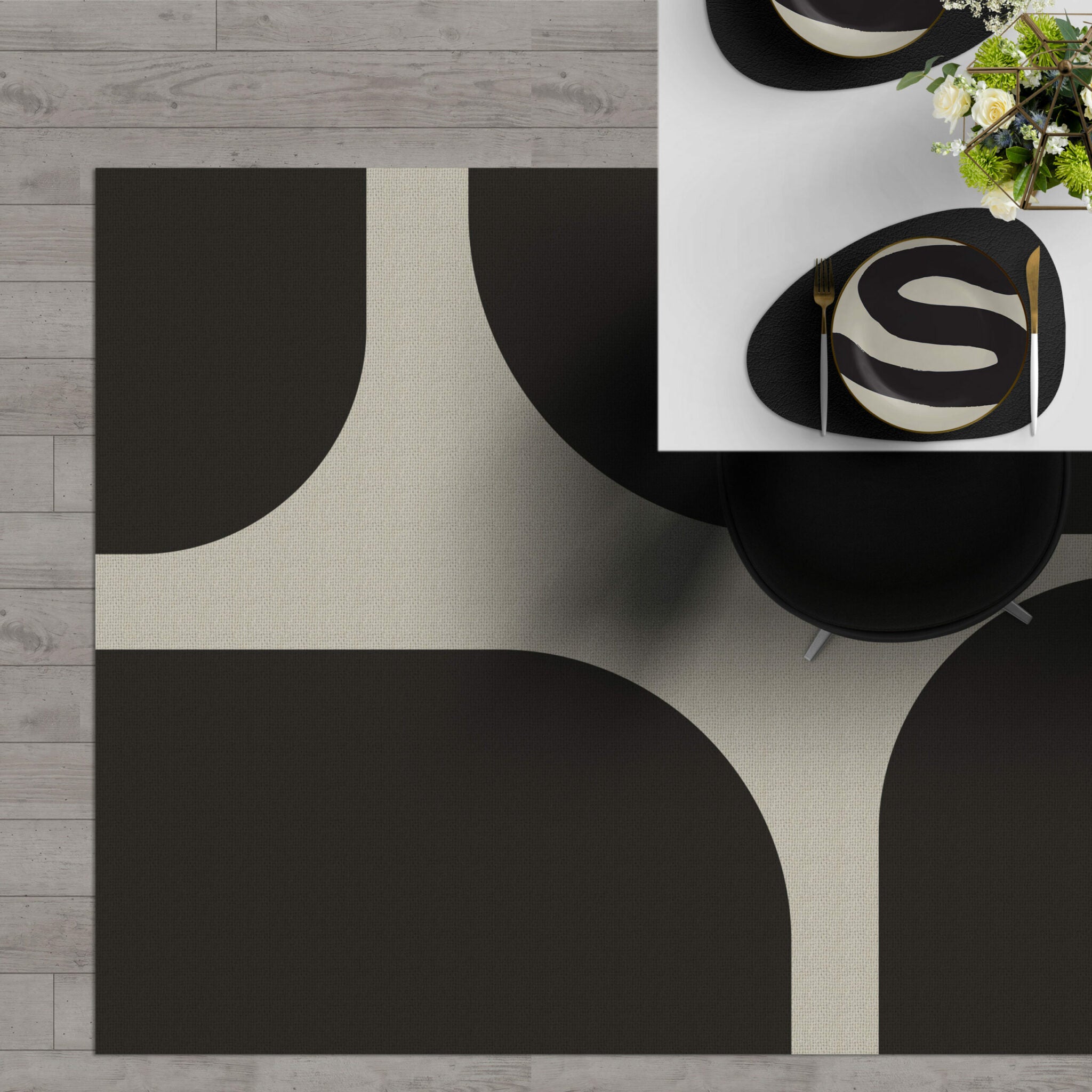 שטיח ויניל - דגם Desert Dark