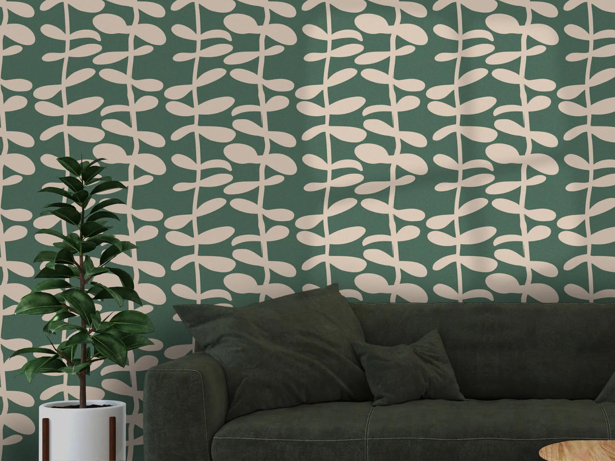 טפט לקיר - דגם Eucalyptus