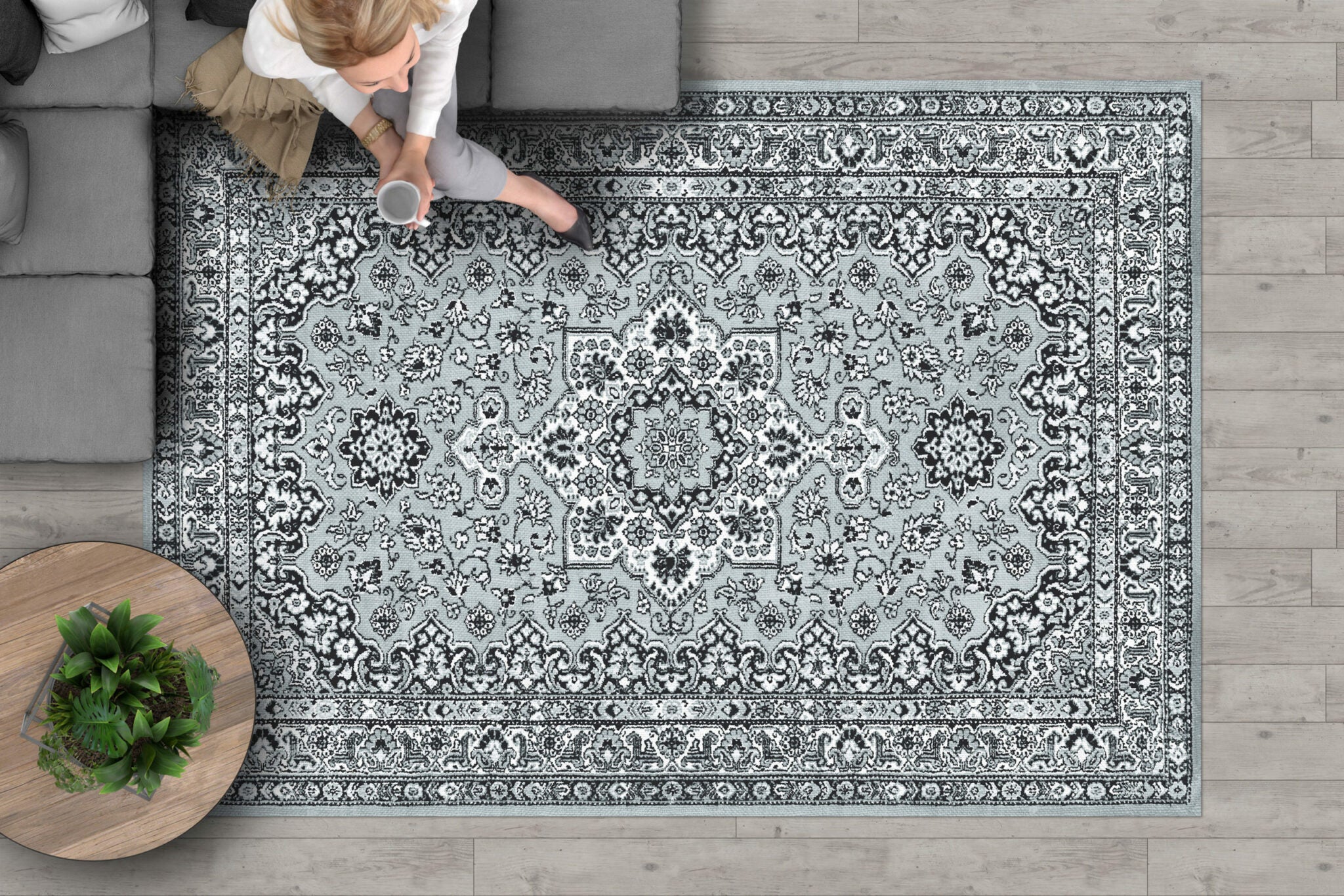 שטיח ויניל - דגם Ariel