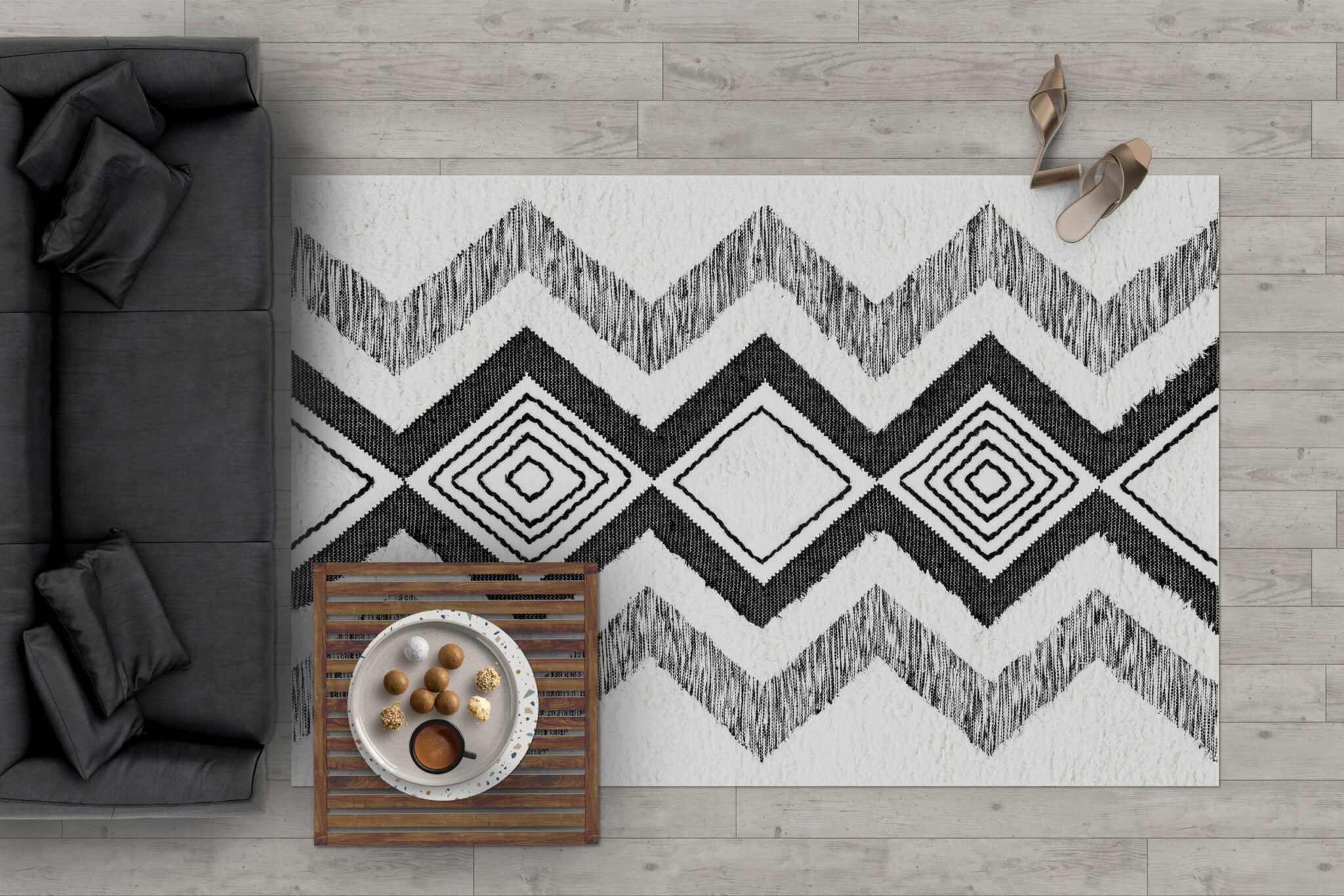 שטיח ויניל - דגם La Boheme