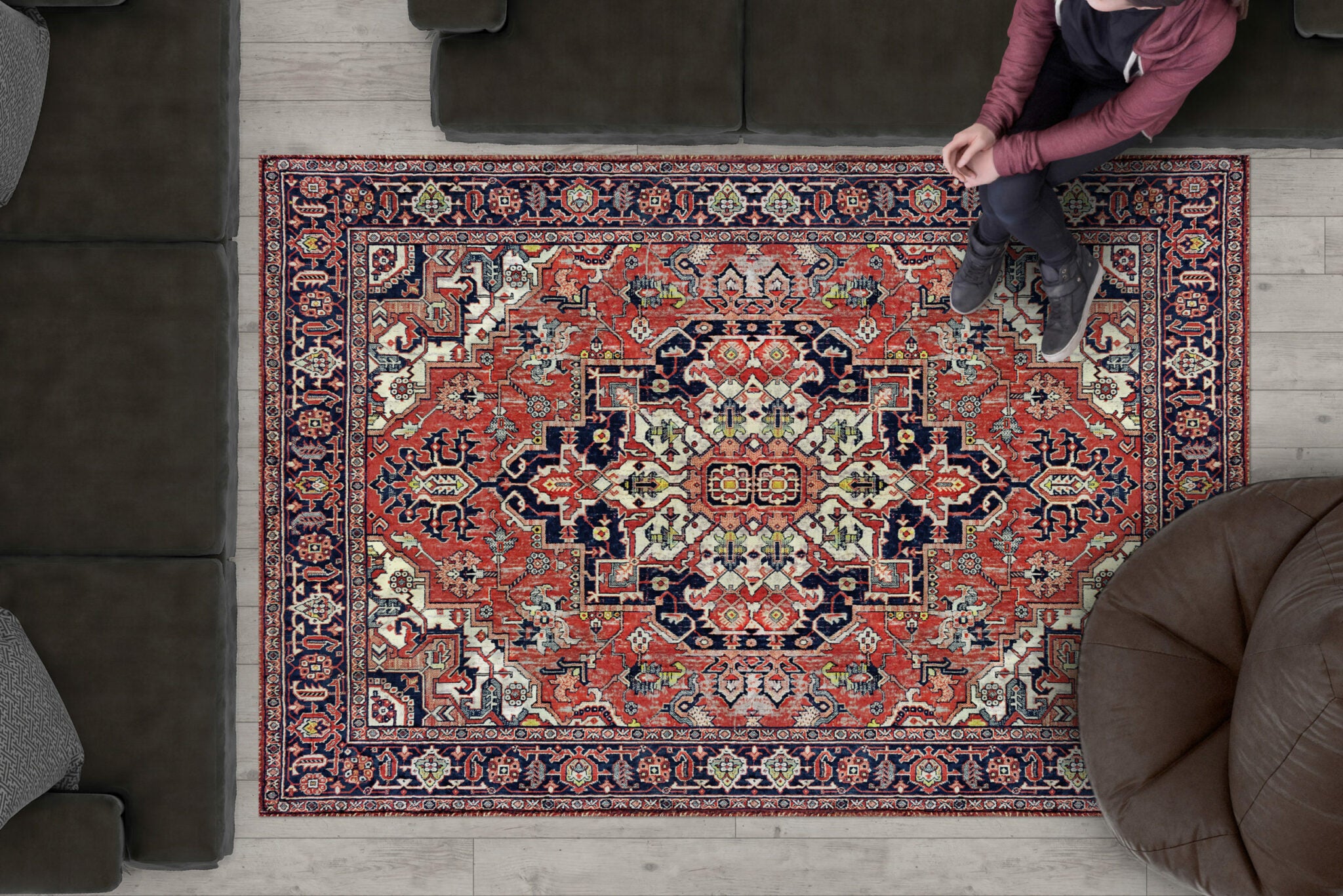 שטיח ויניל - דגם Diana