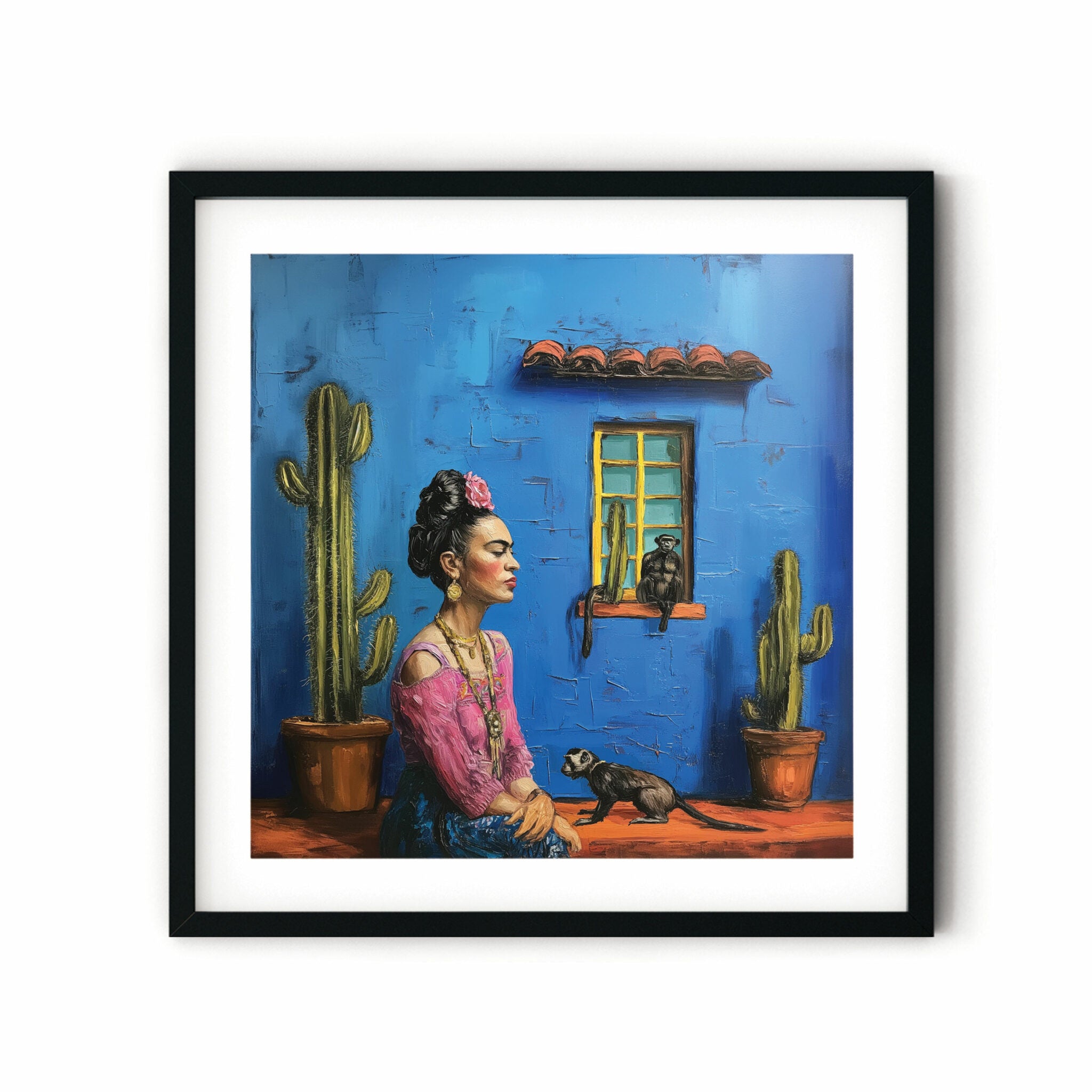 פוסטר - Frida blue house