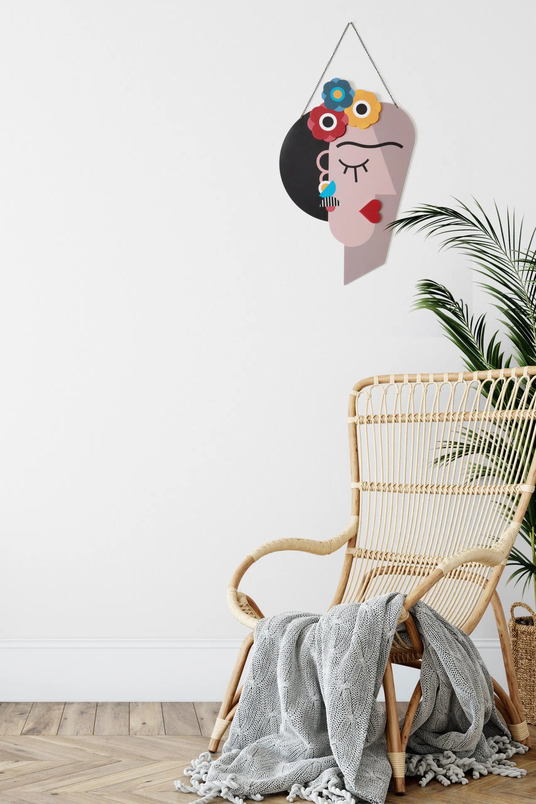 תכשיט קיר - מסיכת פרידה