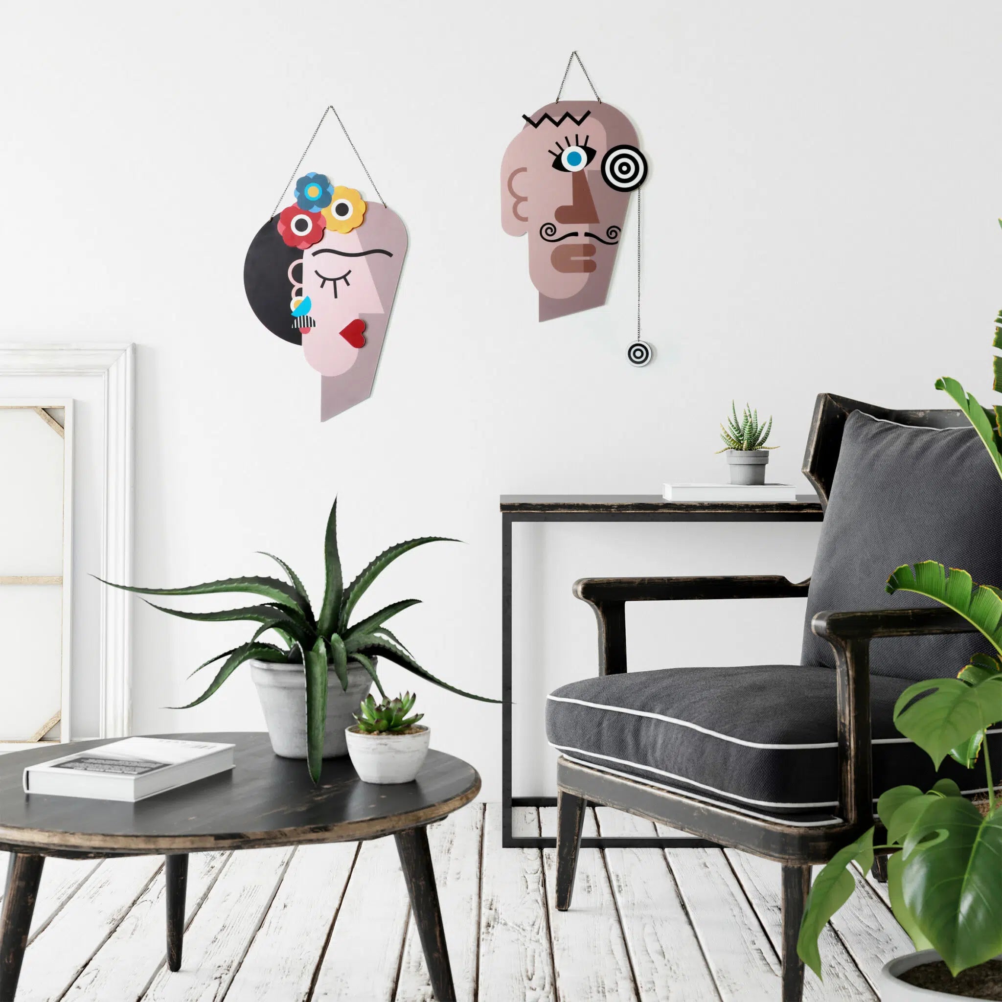 תכשיט קיר - מסיכת סלבדור