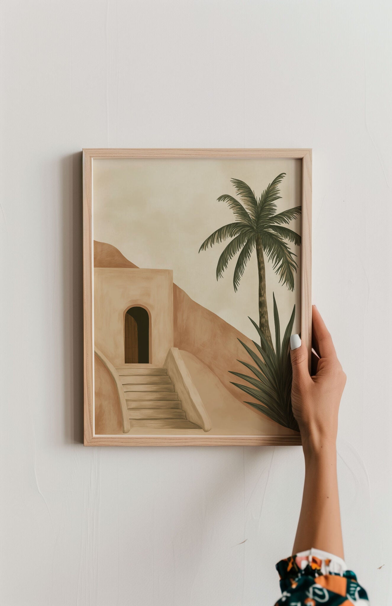 הדפס - Desert house