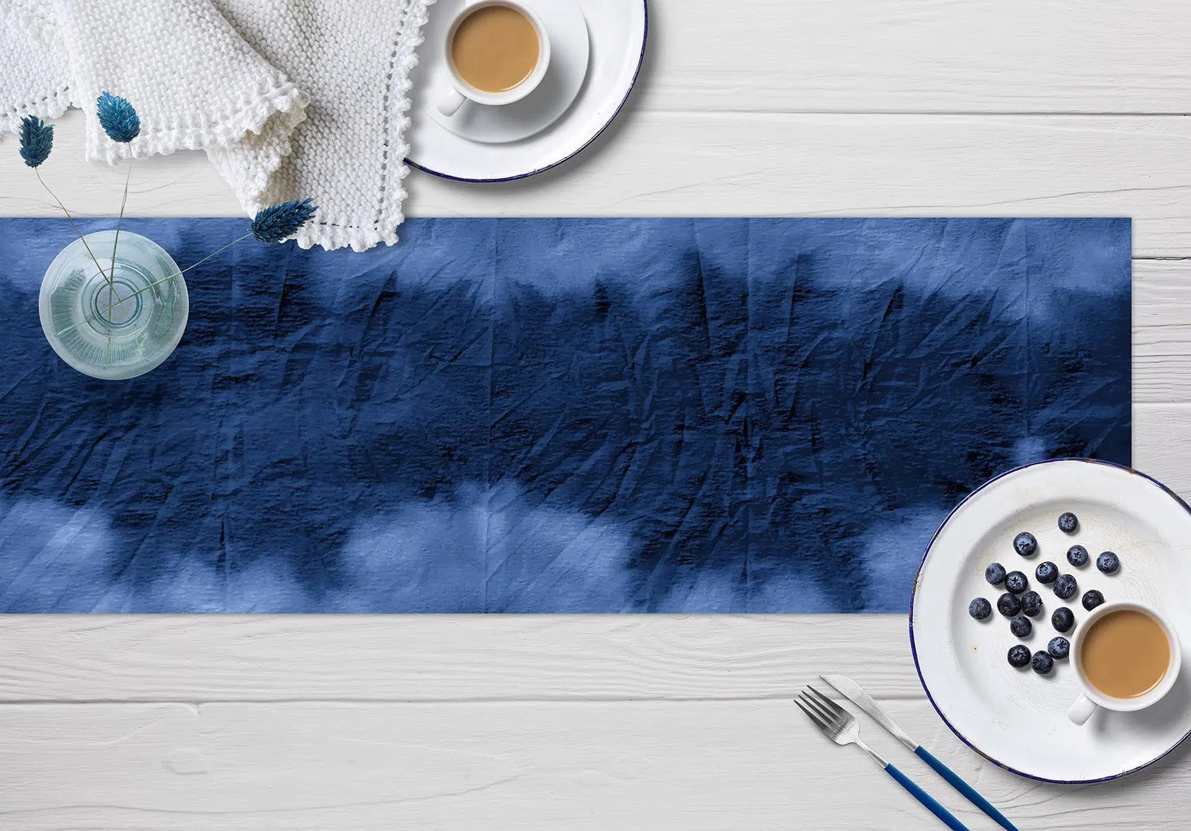 ראנר ויניל - דגם Indigo Tie Dye