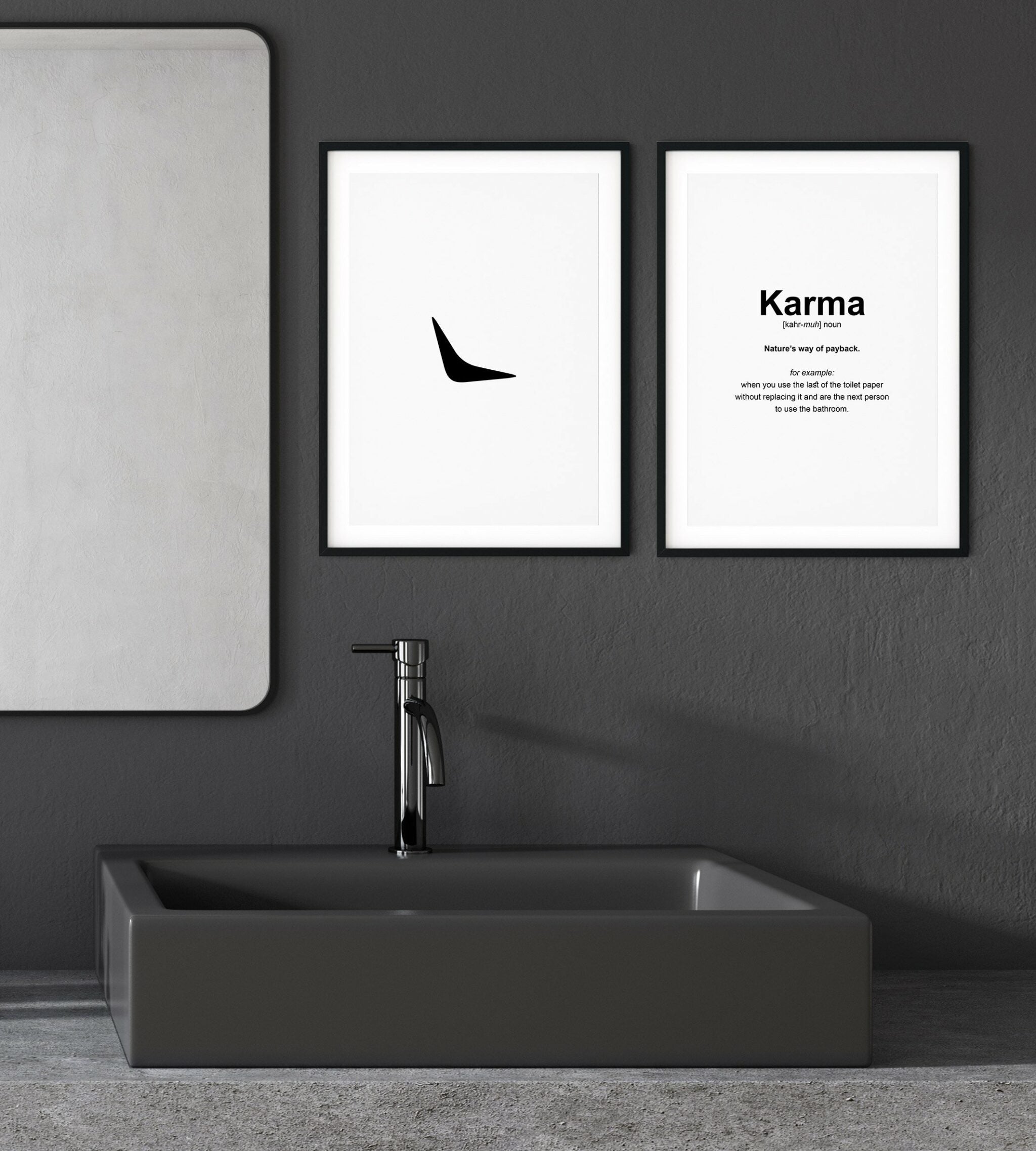 Karma - זוג פוסטרים