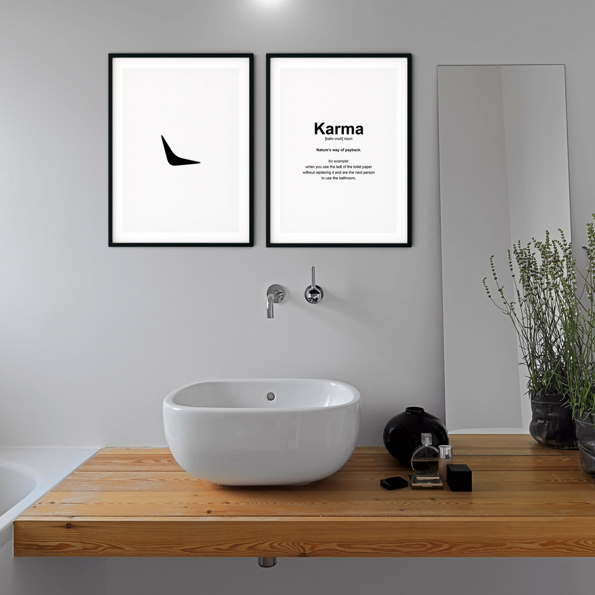 Karma - זוג פוסטרים