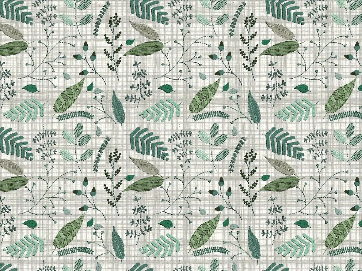 פלייסמט ויניל - דגם Nordic Leaves