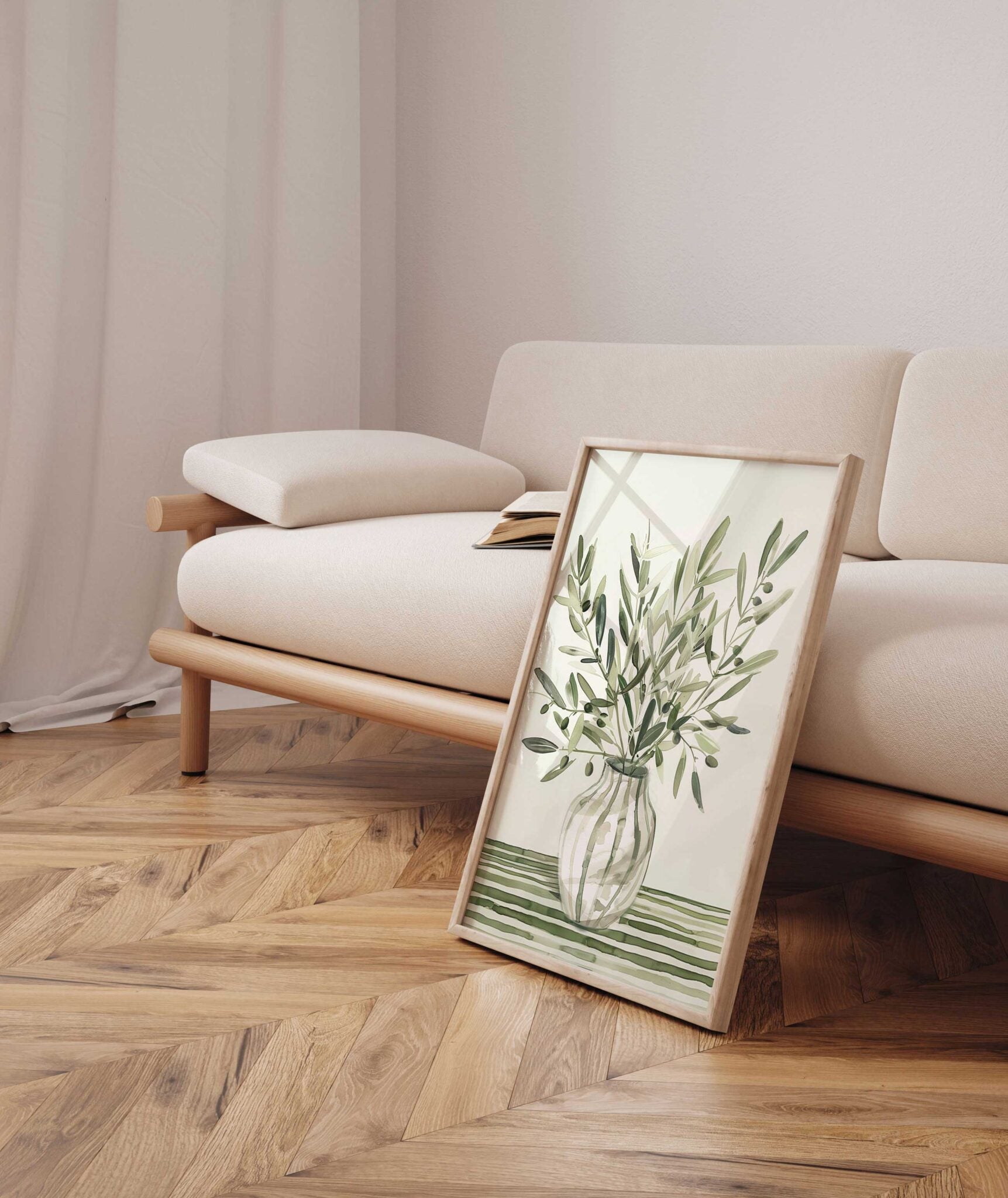 פוסטר - Olive vase