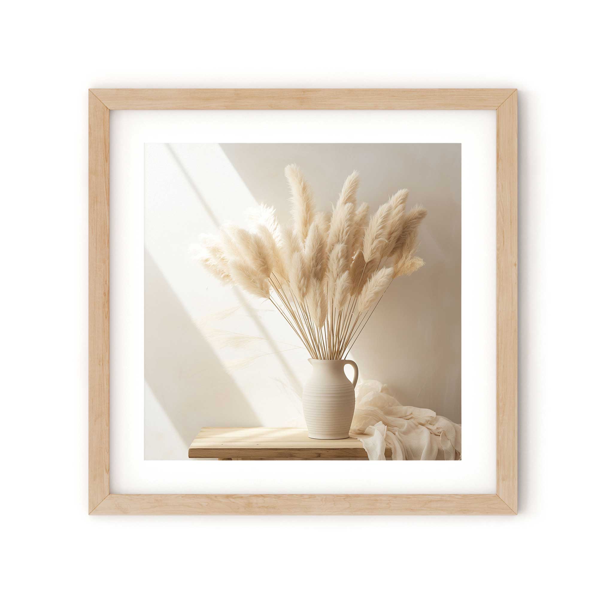 הדפס - Pampas in a vase