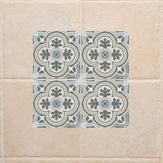 מדבקות אריחי קיר - רומא אפור