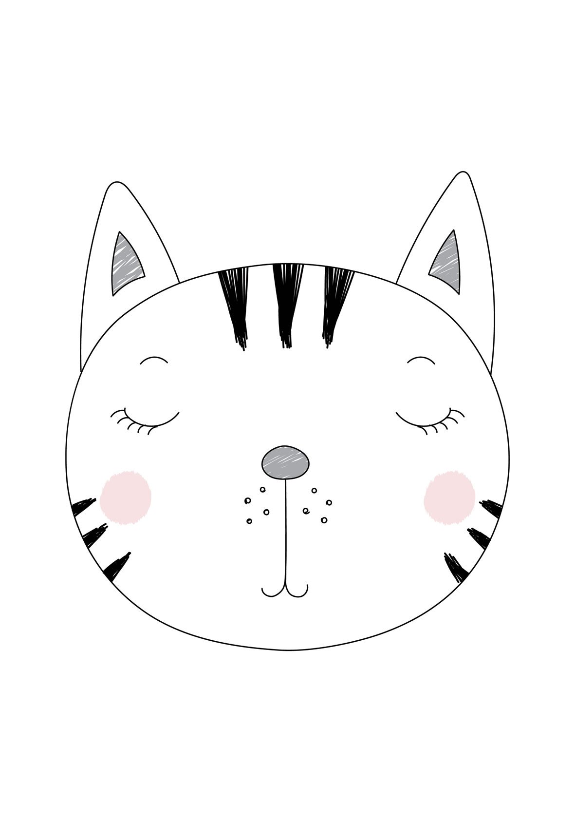 רביעיית הדפסים חיות נורדיות