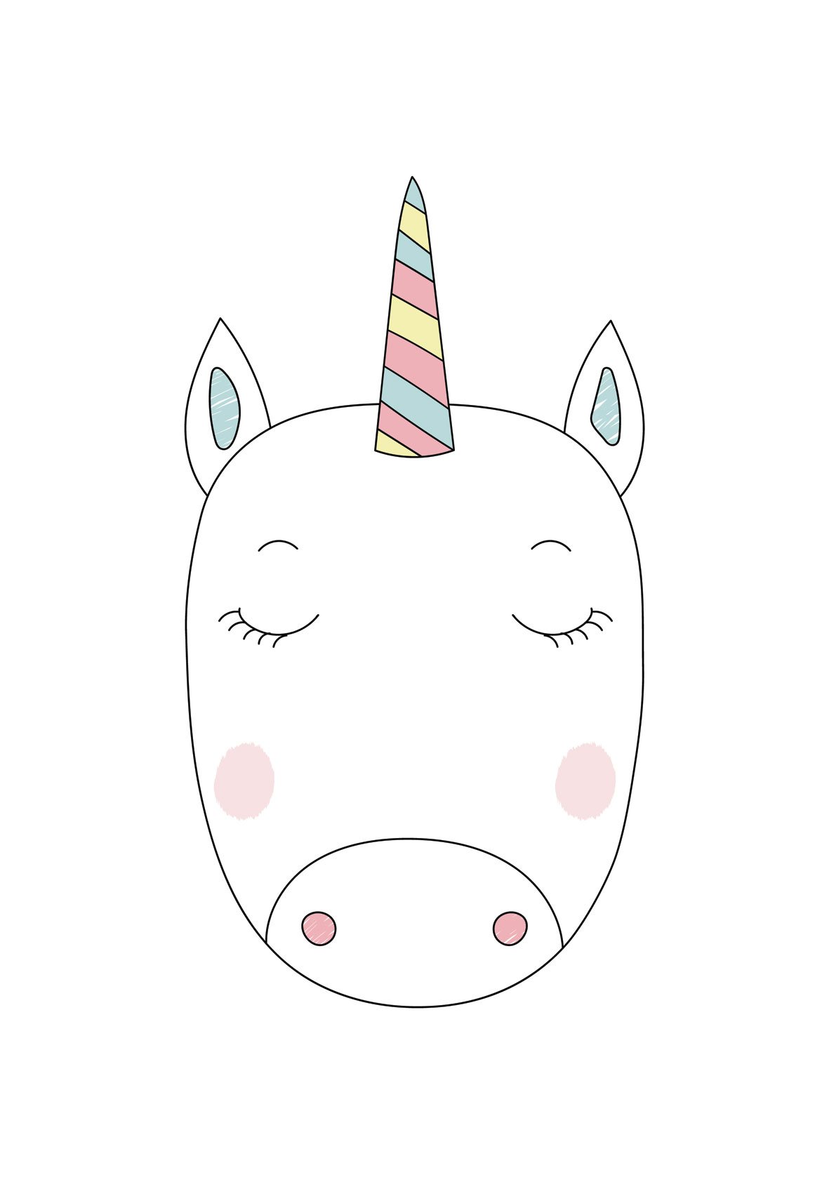 רביעיית הדפסים חיות נורדיות