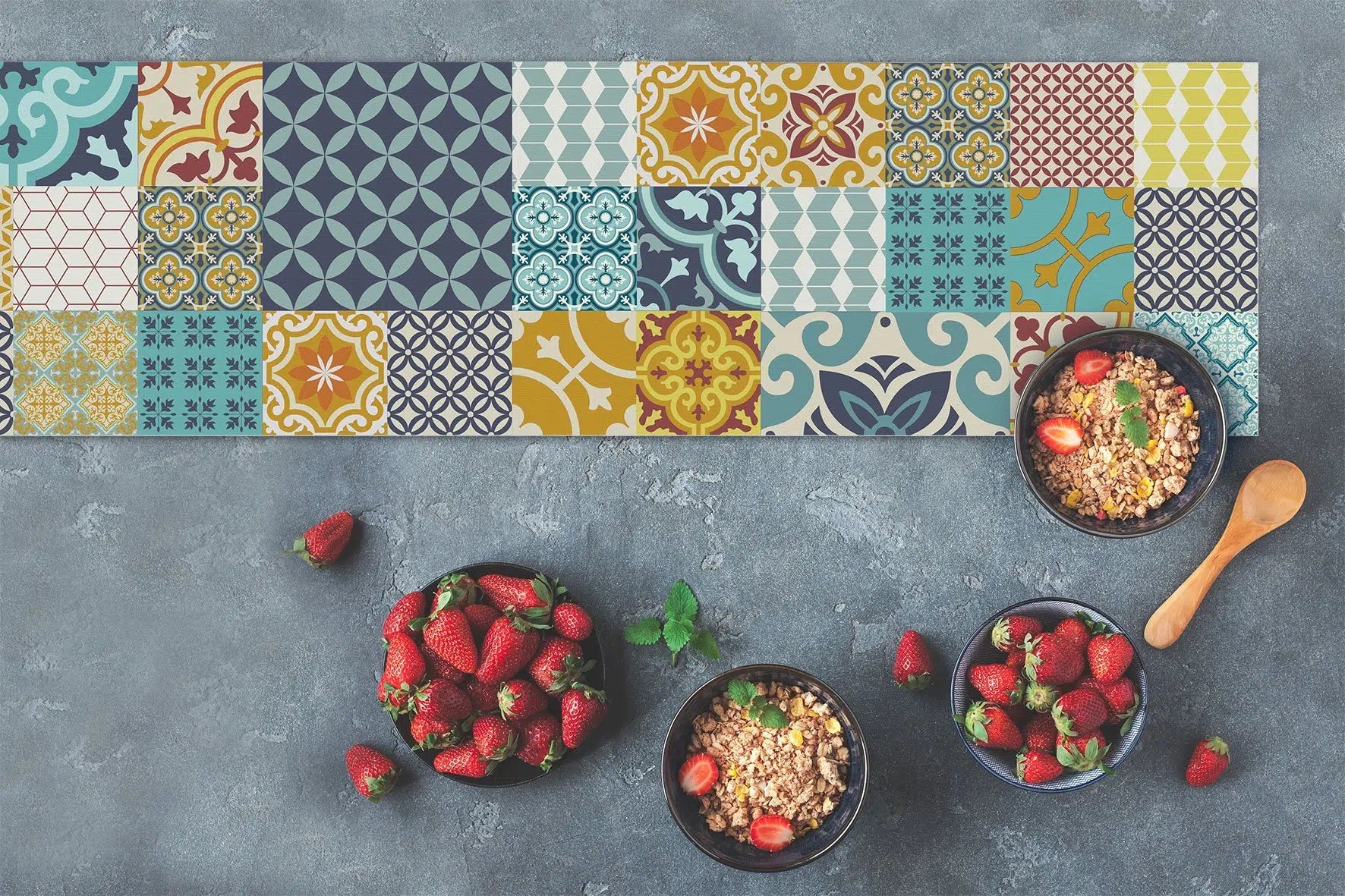 ראנר ויניל - דגם Tiles