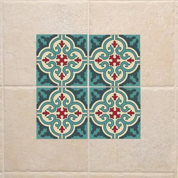 מדבקות אריחי קיר - טרויה