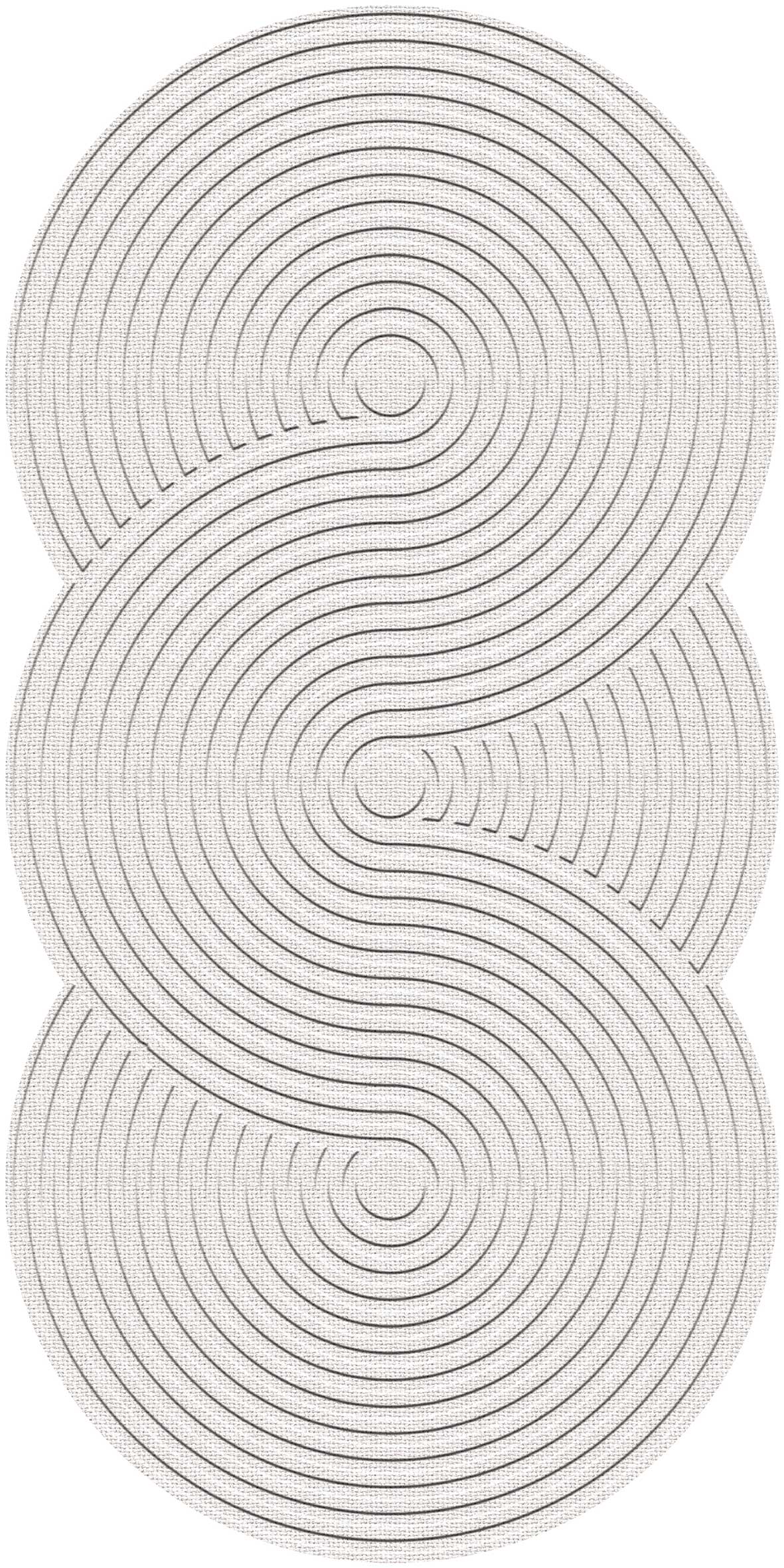 שטיח ויניל - דגם Zen gray