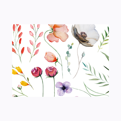 רביעיית פלייסמט ויניל - דגם בראשית הבר