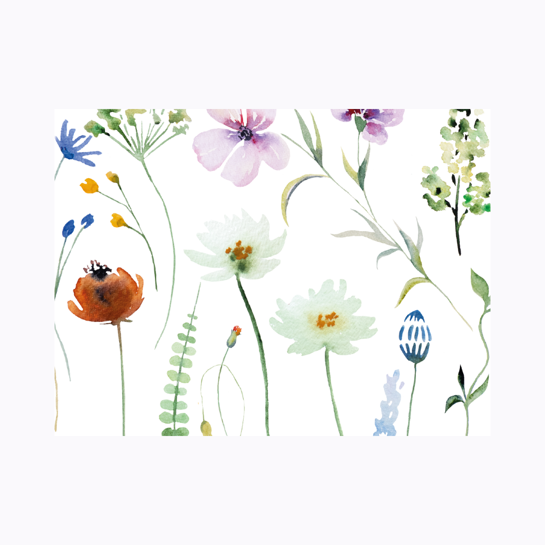 רביעיית פלייסמט ויניל - דגם בראשית הבר