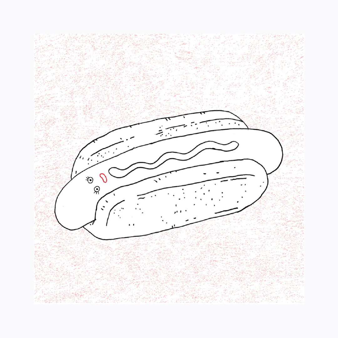 הדפס אומנותי מקורי - הנקניקייה של נטשה