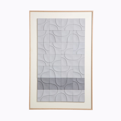 תבליט אריחי בטון - דגם קשתות