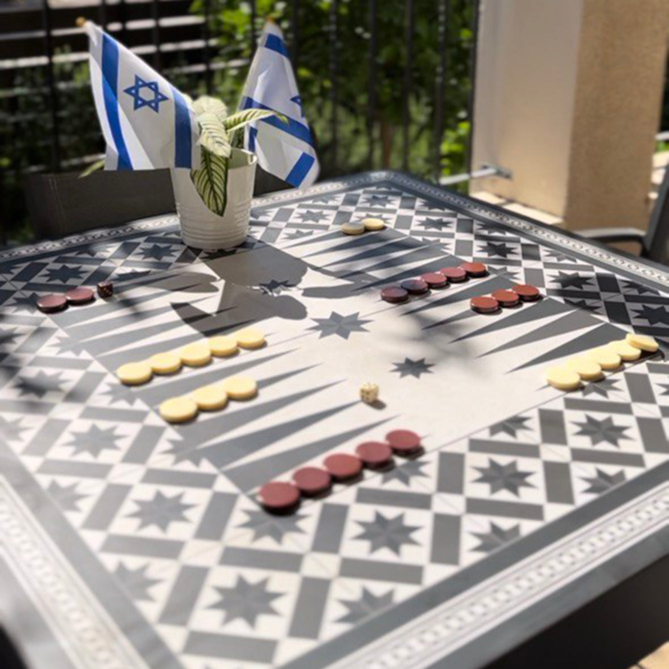 מפת ויניל - שח מט