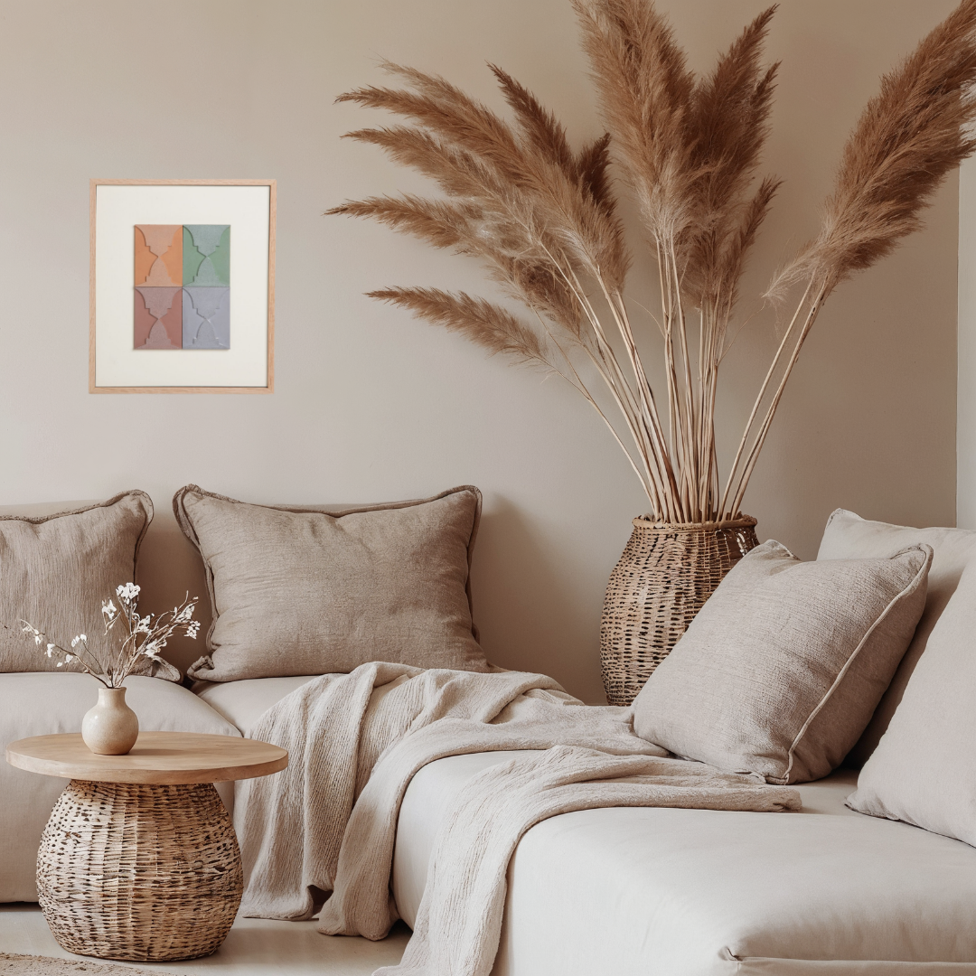 תבליט אריחי בטון - דגם חסן השני