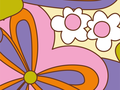 סט ראנר ופלייסמטים - פריחת הפיקה