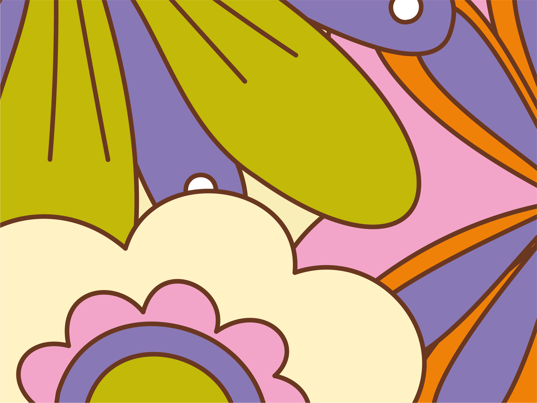 סט ראנר ופלייסמטים - פריחת הפיקה