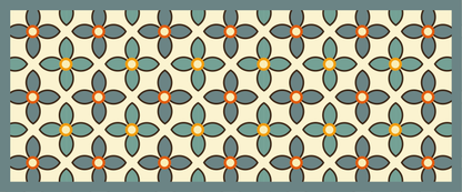 שטיח ויניל בהתאמה אישית - סדרת רטרו