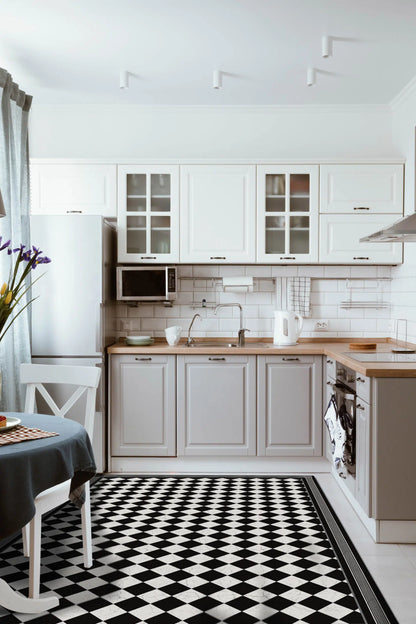 שטיח ויניל - דגם Chess במגוון צבעים