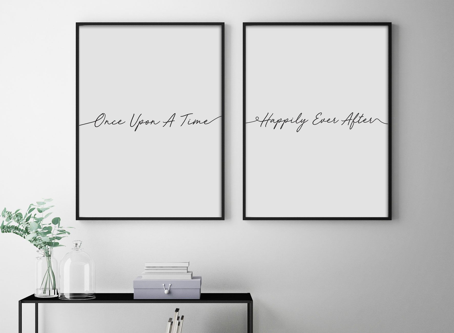 זוג פוסטרים - Once upon a time