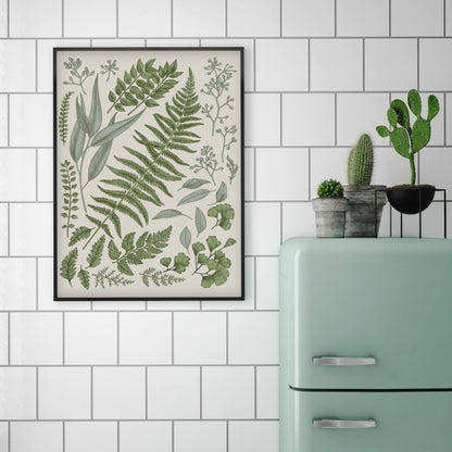 הדפס - משפחת עלים בהיר